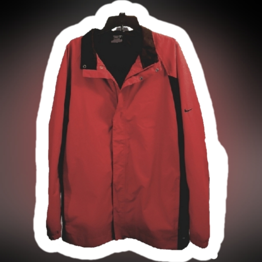 💥FINAL💥NikeGolf mens Storm-fit jacket red & black *size XXL🤍